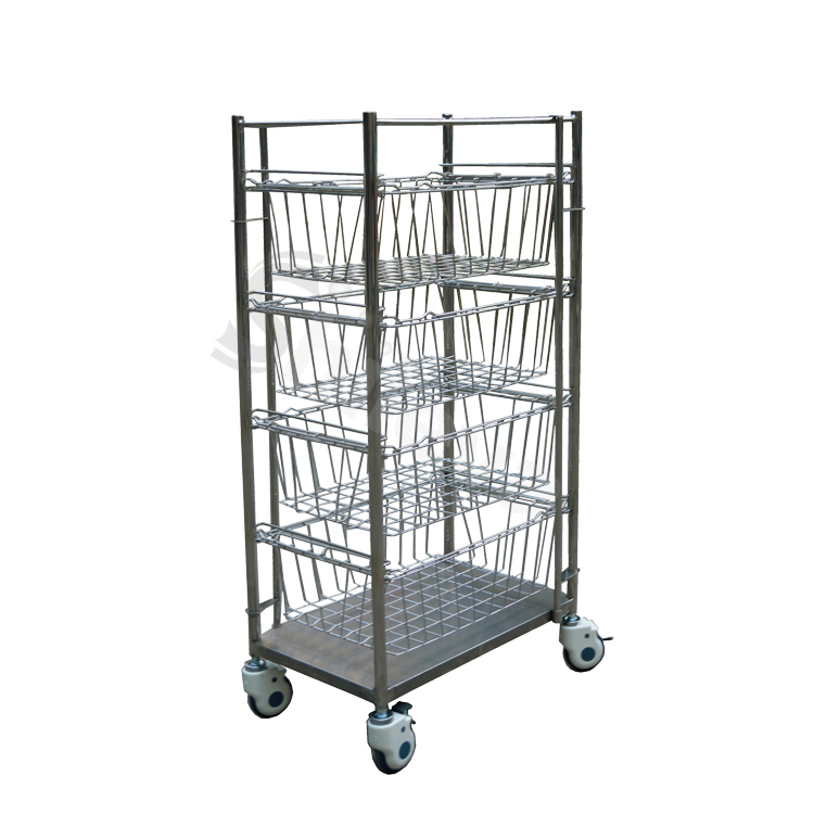  SLV-C4057 Stainless Steel Basket Cart