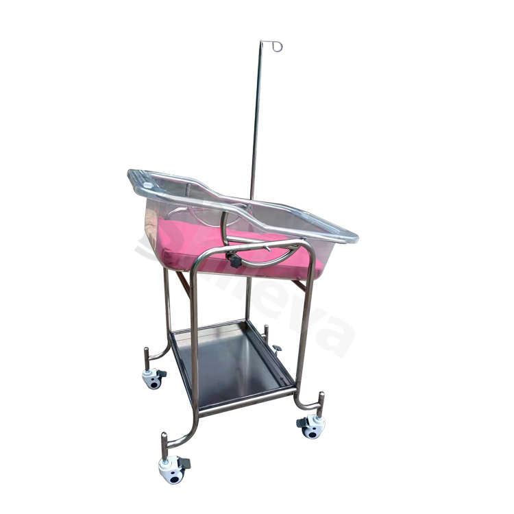 SLV-B4203s Stainless Steel Baby Bed