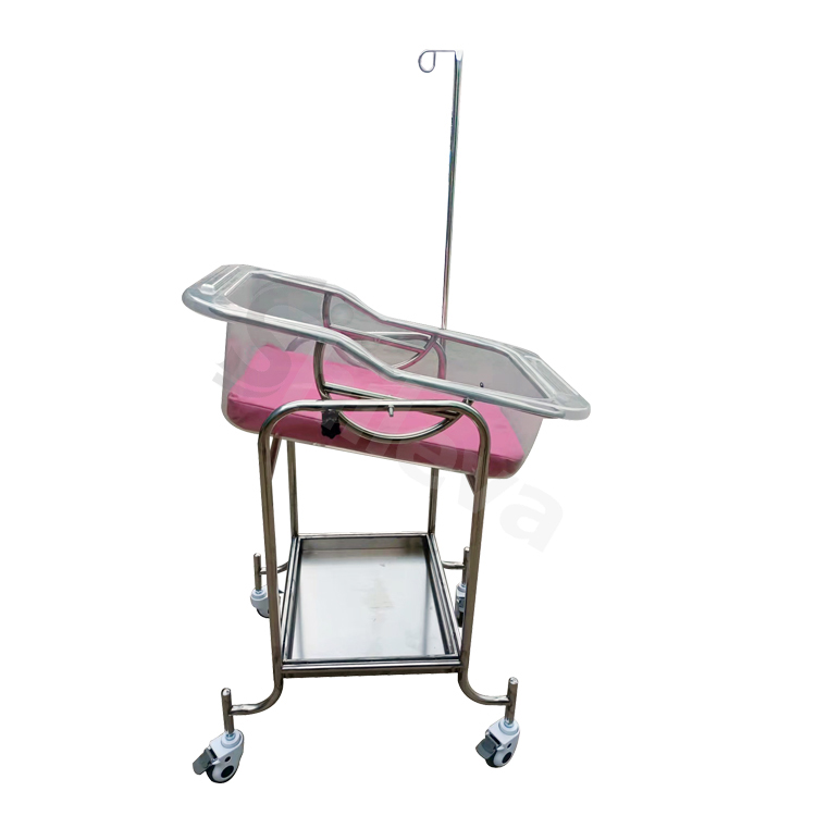 SLV-B4203s Stainless Steel Baby Bed